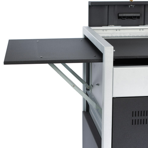 16U + 12U Steel Elite Converta Rack With Side Shelf