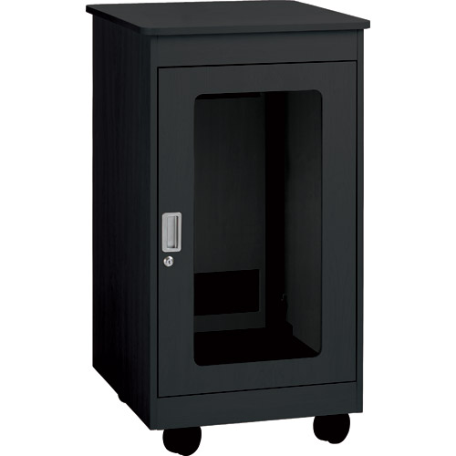 12U, 28" Deep Black F1 Series Rack