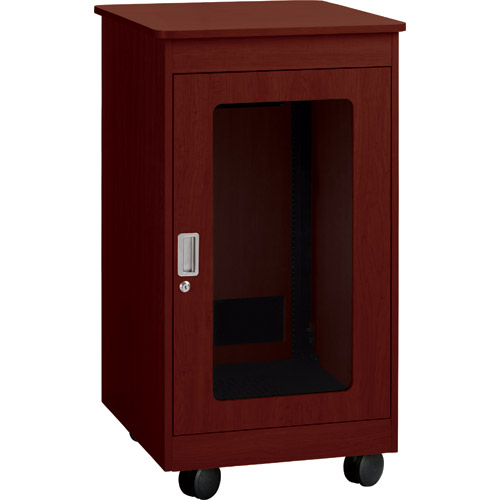 12U, 28" Deep Mahogany F1 Series Rack