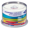 80 Minute, 700MB, 1-12x, Silver CD-R Disc, Inkjet Printable (250 Pack - 5 Spindles of 50)